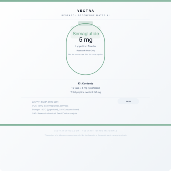 Semaglutide 5 mg Research Reference - Draft